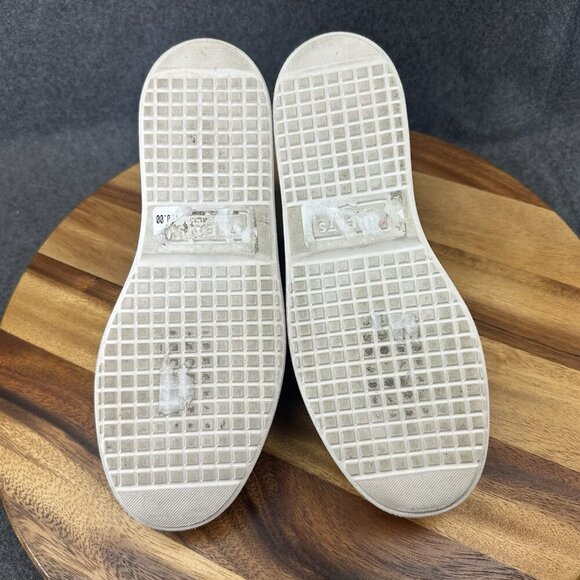 Greats Brooklyn Womens 40 10 The Royale Sneakers Shoes Black Leather Casual - Picture 9 of 11